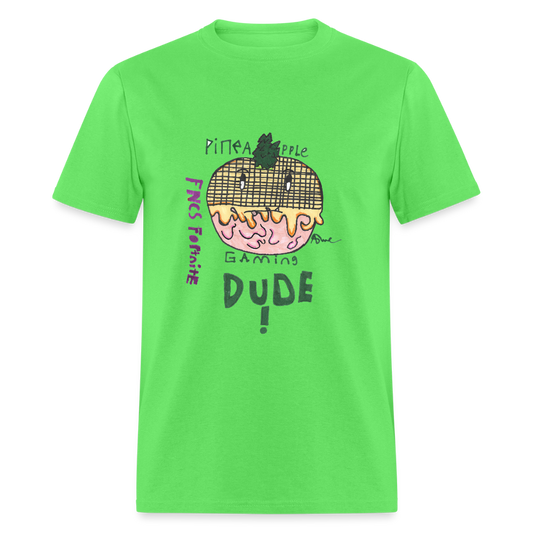 DC25 Asher's "Pineapple Gaming" T-Shirt - kiwi