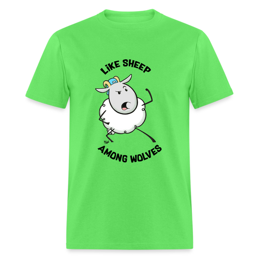 Sheeps Among Wolves T-Shirt - kiwi