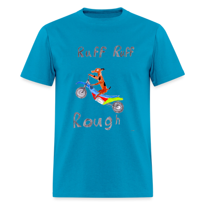 DC26 Levi's "Ruff Ruff Rough" T-shirt - turquoise