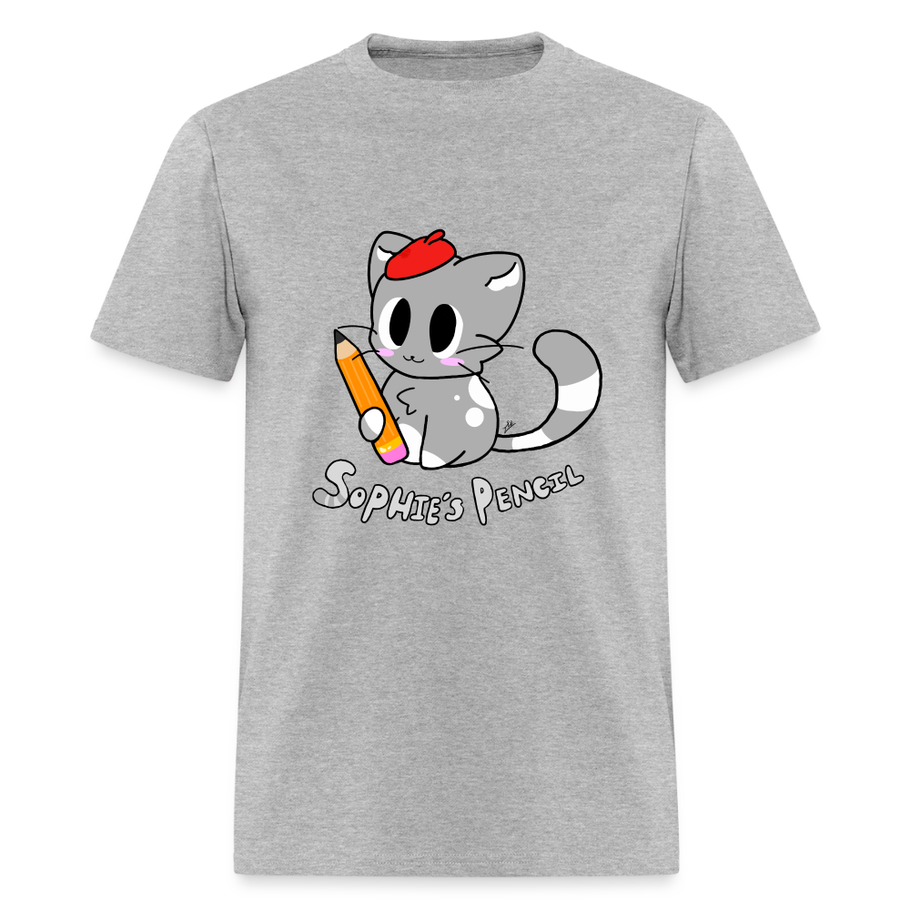 DC26 "Sophie's Pencil" T-shirt - heather gray