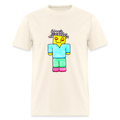 DC26 Lincoln's "Mine Craft Me" T-shirt - sweet cream heather