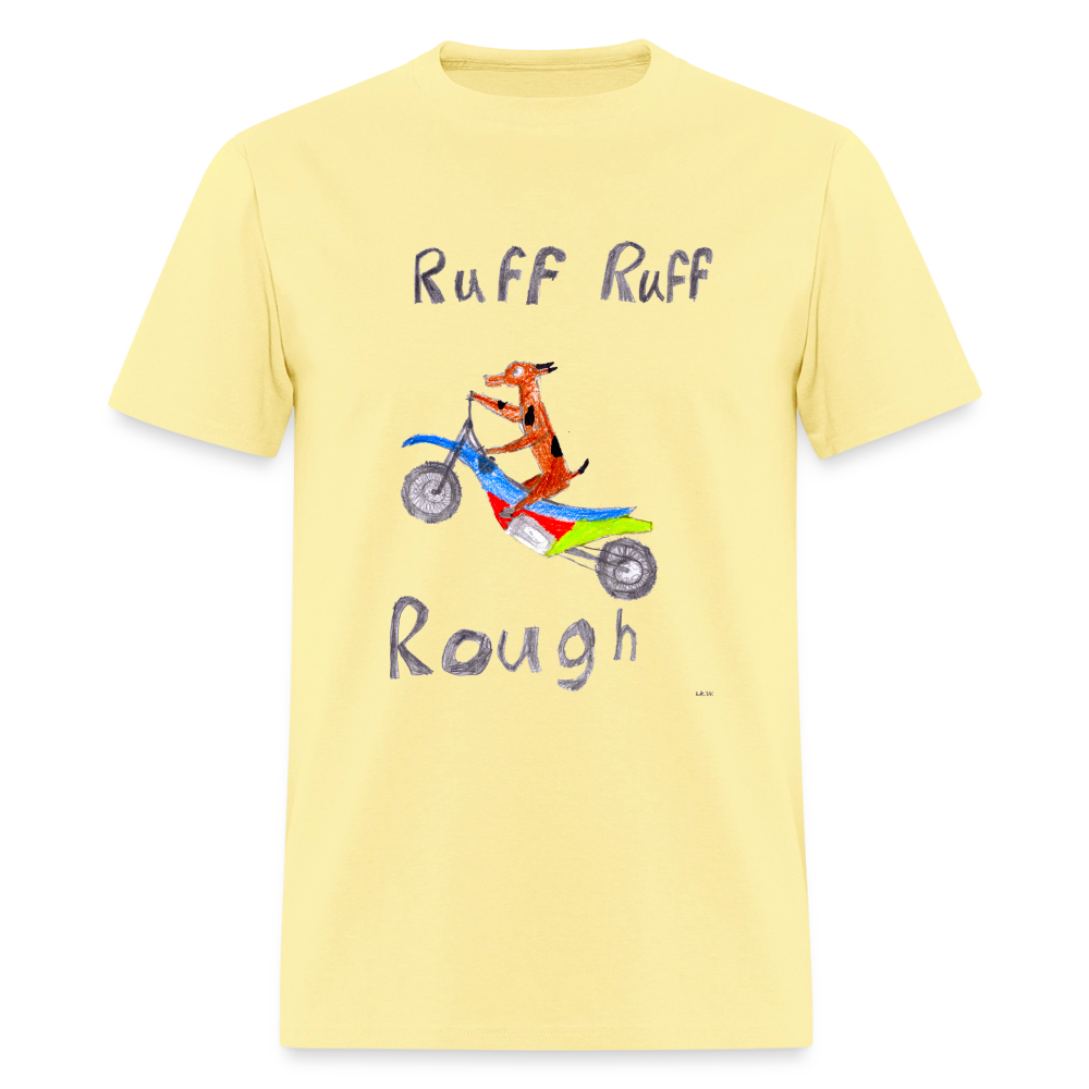 DC26 Levi's "Ruff Ruff Rough" T-shirt - cornsilk