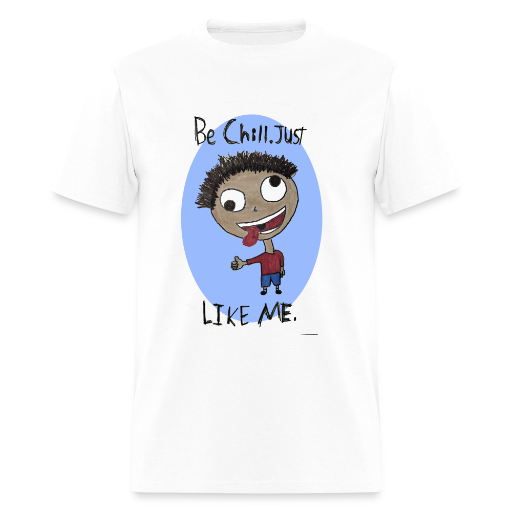 DC26 Anthony's "Be Chill" T-shirt - white
