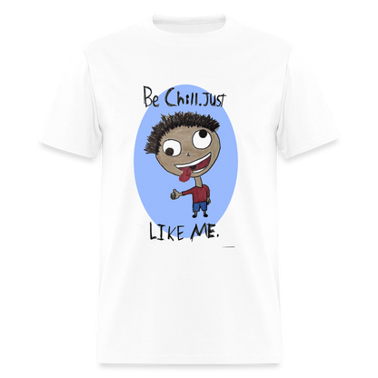 DC26 Anthony's "Be Chill" T-shirt - white