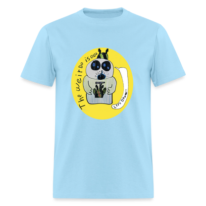 DC26 Axel's "Weirdo" T-shirt - powder blue