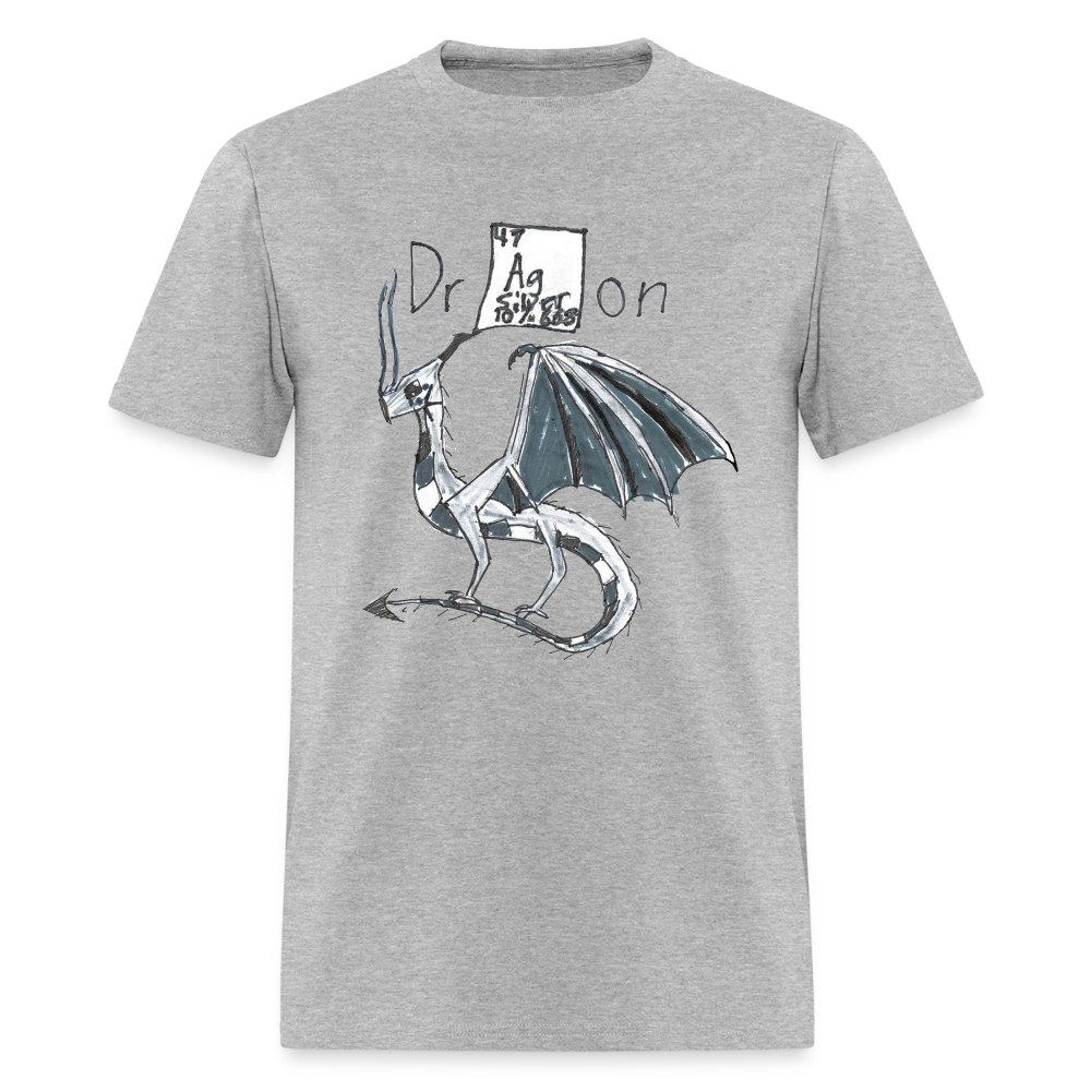 DC26 Francesca's "Silver Dragon" T-shirt - heather gray