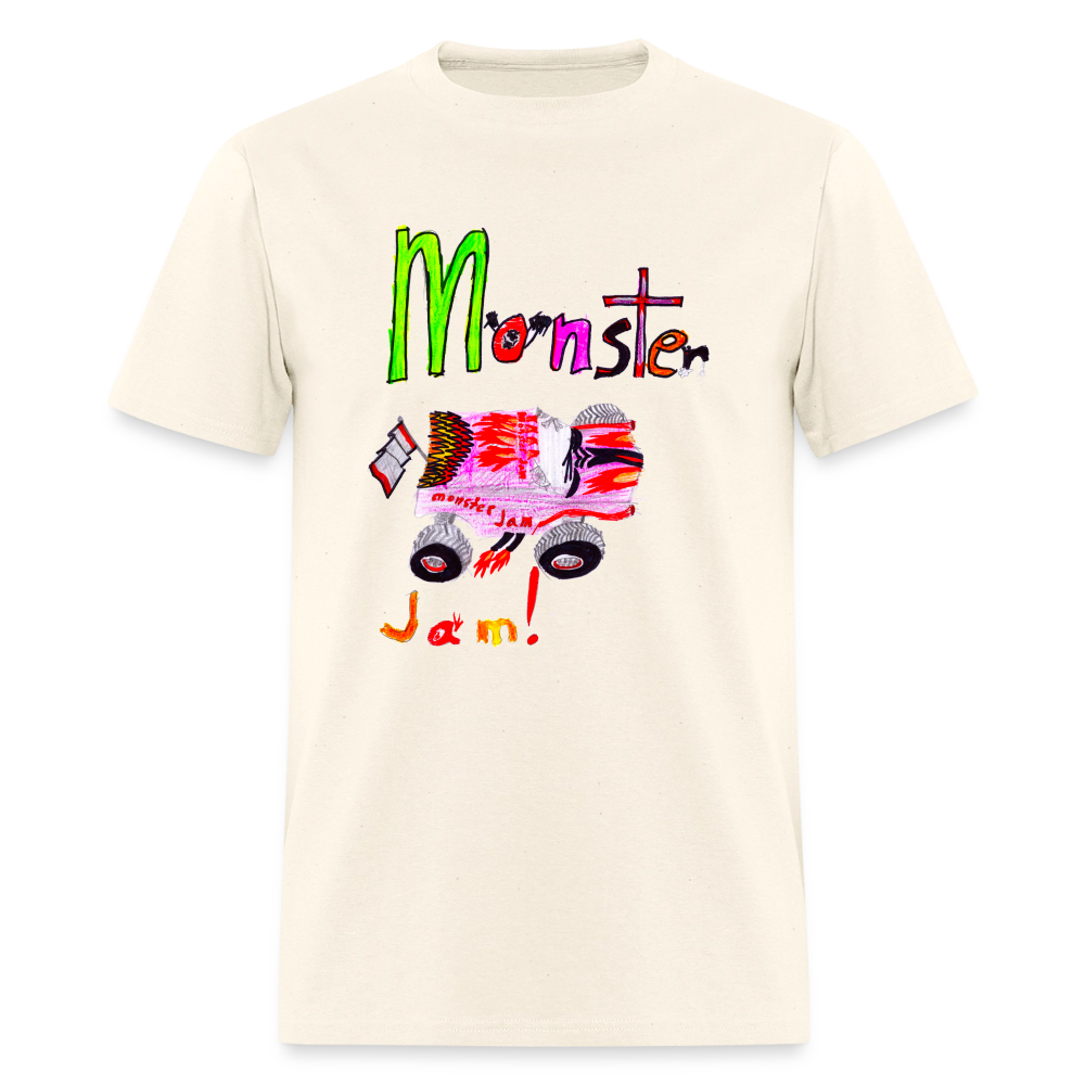 DC26 Eric's "Monster Jam" T-shirt - sweet cream heather