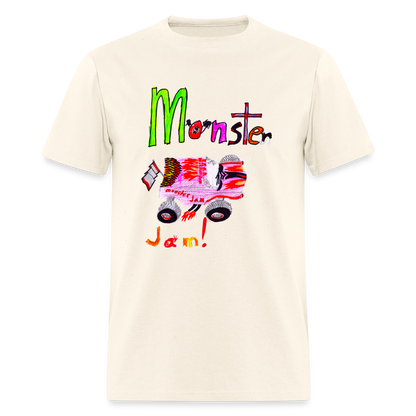 DC26 Eric's "Monster Jam" T-shirt - sweet cream heather