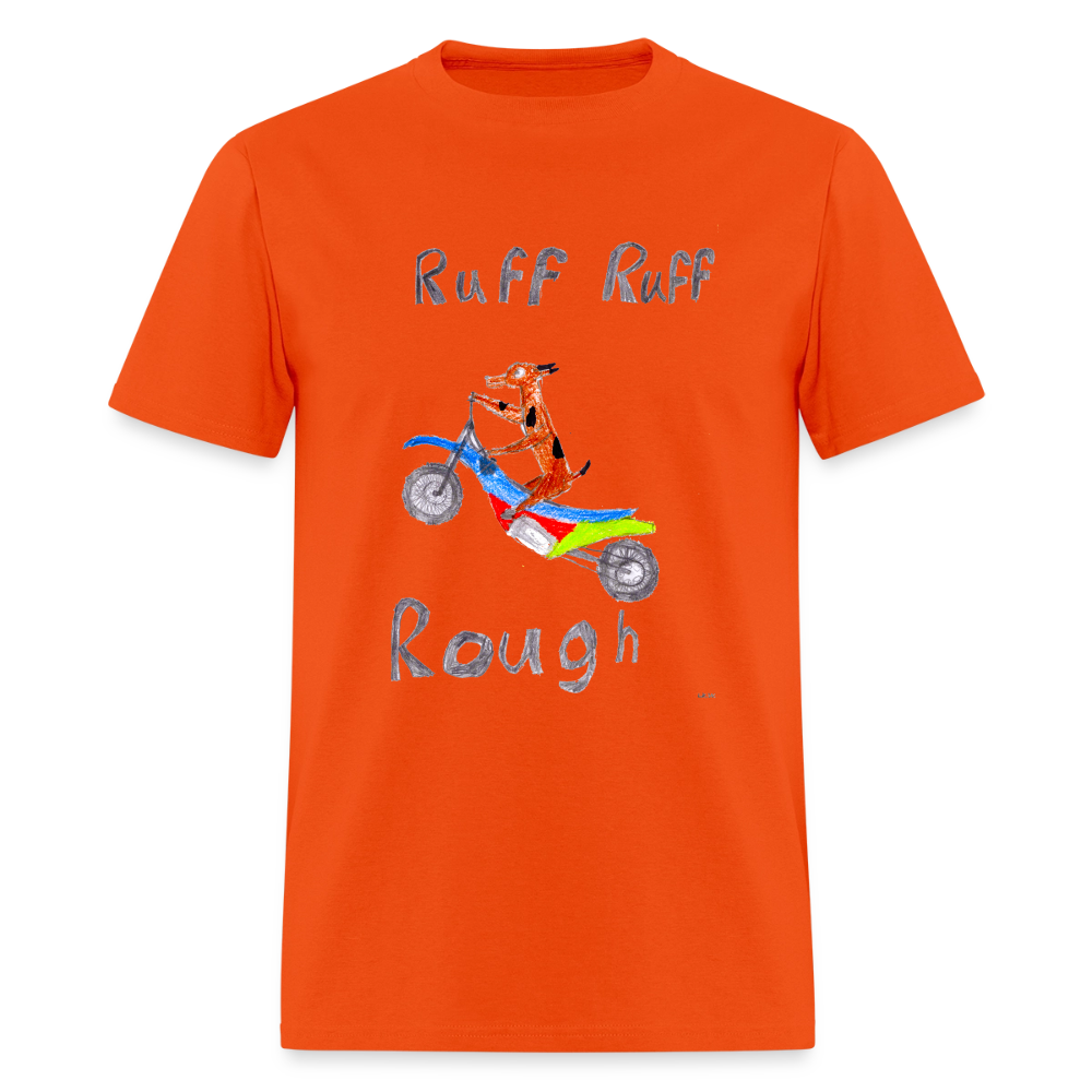 DC26 Levi's "Ruff Ruff Rough" T-shirt - orange
