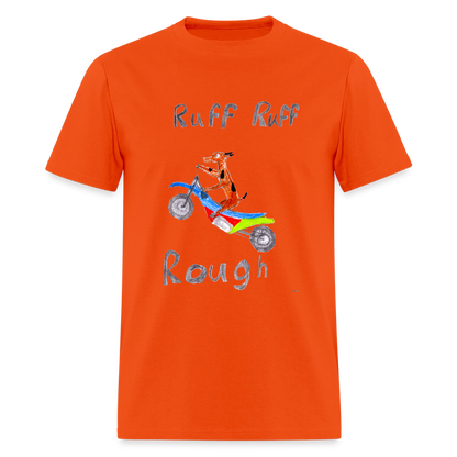DC26 Levi's "Ruff Ruff Rough" T-shirt - orange