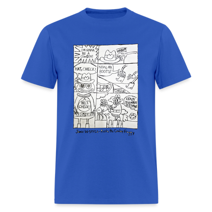 DC26 Jamie's "Cowboy Froggie" T-shirt - royal blue