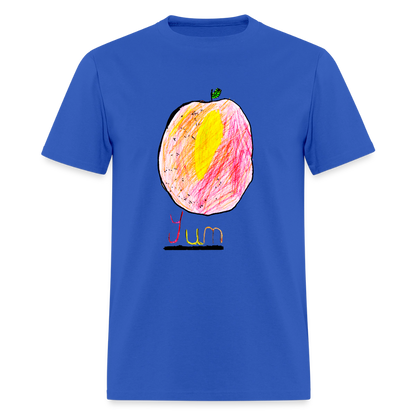 DC26 Tessa's "Yum" T-shirt - royal blue