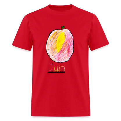 DC26 Tessa's "Yum" T-shirt - red