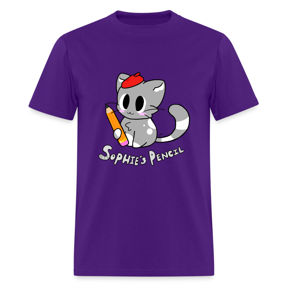 DC26 "Sophie's Pencil" T-shirt - purple