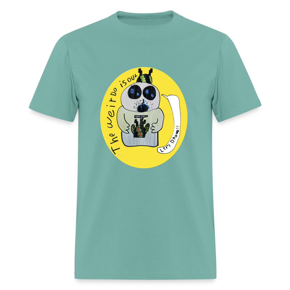 DC26 Axel's "Weirdo" T-shirt - aquatic