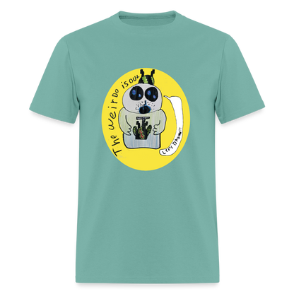 DC26 Axel's "Weirdo" T-shirt - aquatic
