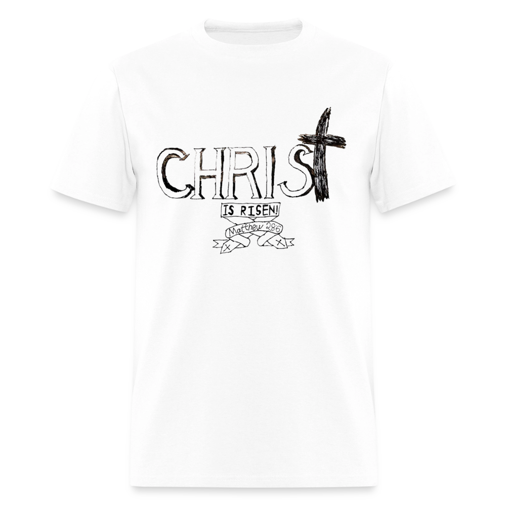 DC26 Parker's "Christ is Risen!" T-shirt - white
