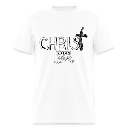 DC26 Parker's "Christ is Risen!" T-shirt - white