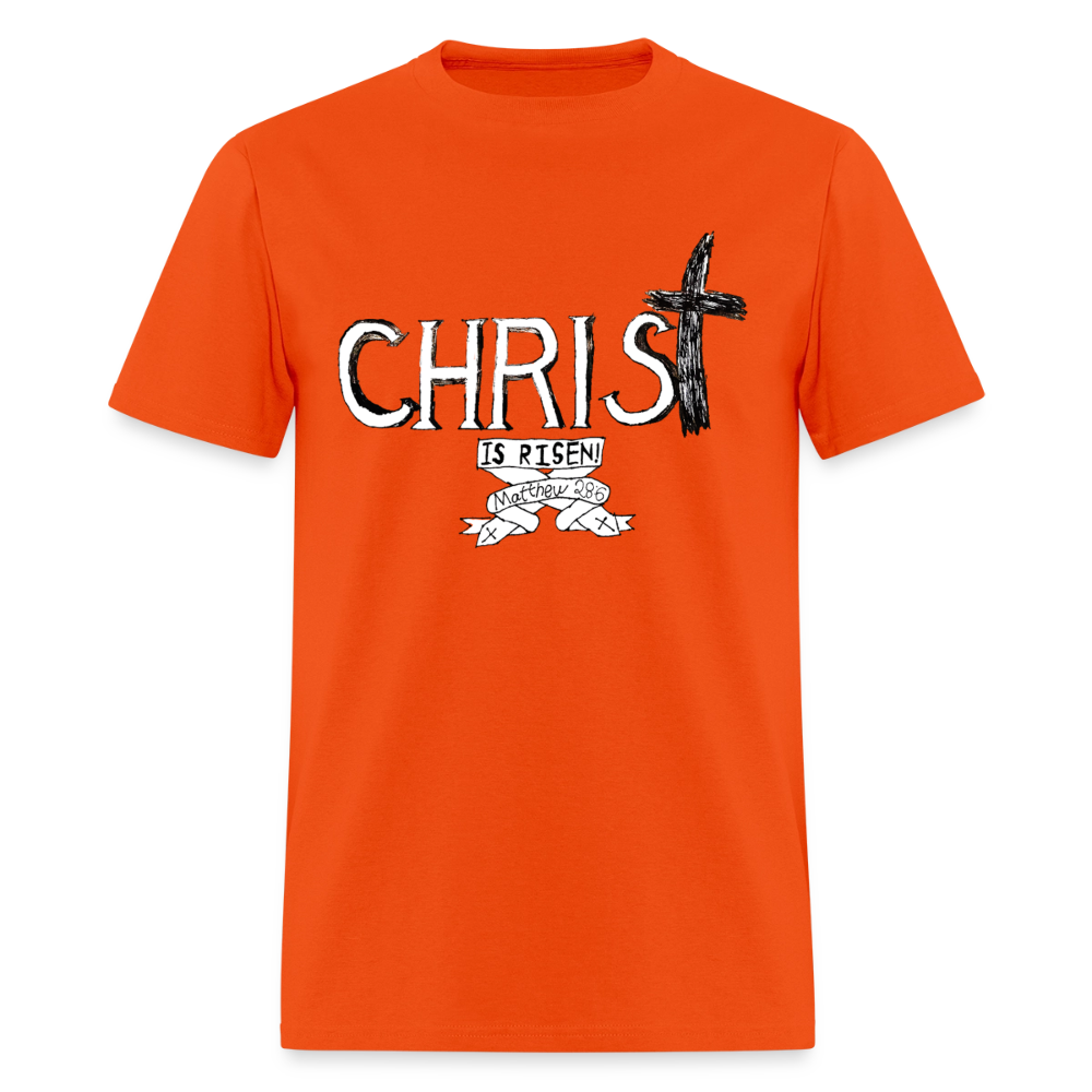 DC26 Parker's "Christ is Risen!" T-shirt - orange