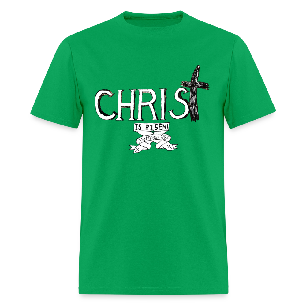 DC26 Parker's "Christ is Risen!" T-shirt - bright green