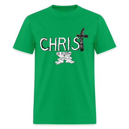 DC26 Parker's "Christ is Risen!" T-shirt - bright green