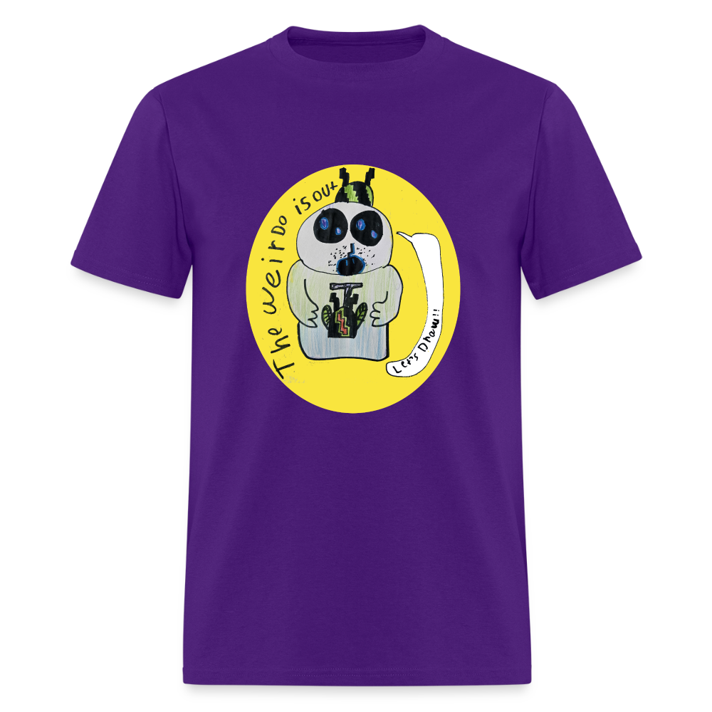 DC26 Axel's "Weirdo" T-shirt - purple