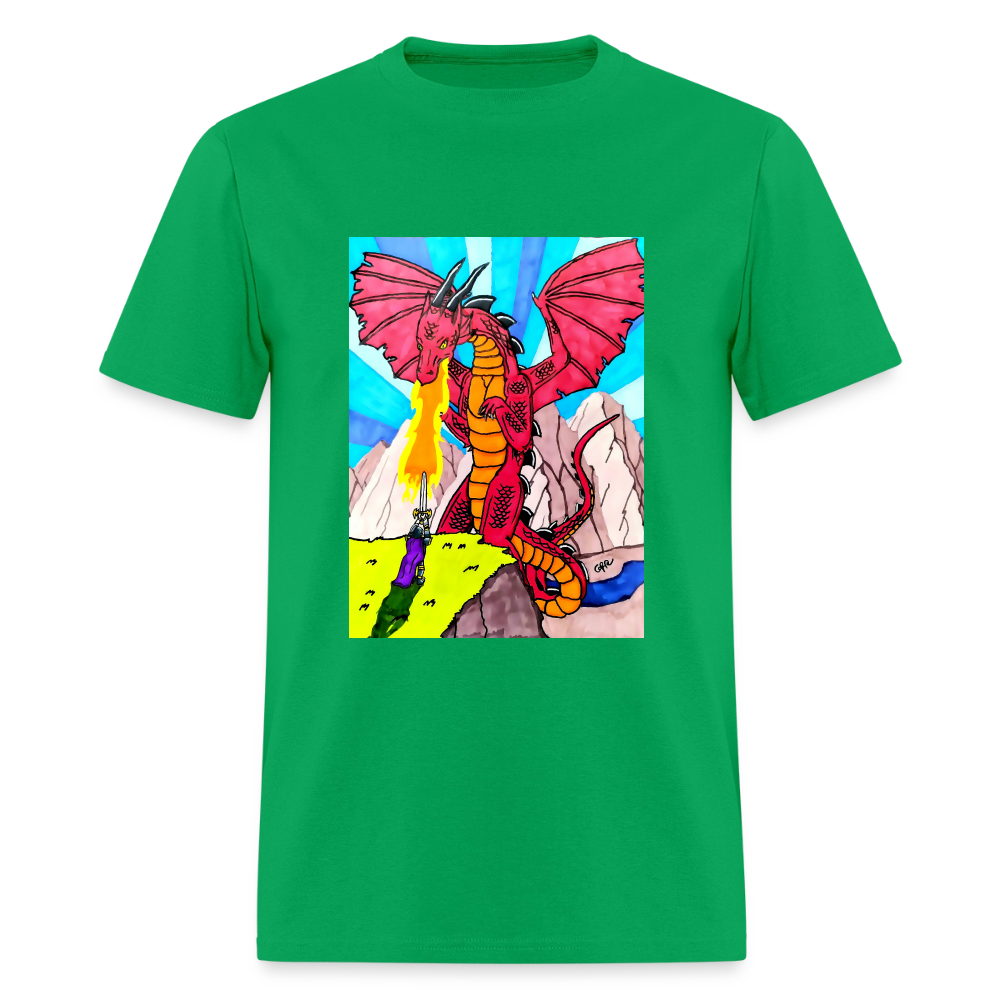 DC26 Gideon's "Dragon Fire" T-shirt - bright green