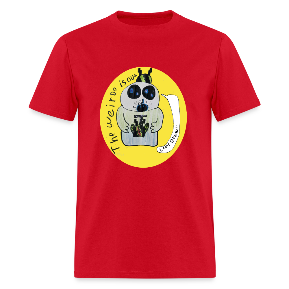 DC26 Axel's "Weirdo" T-shirt - red