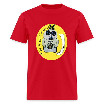 DC26 Axel's "Weirdo" T-shirt - red