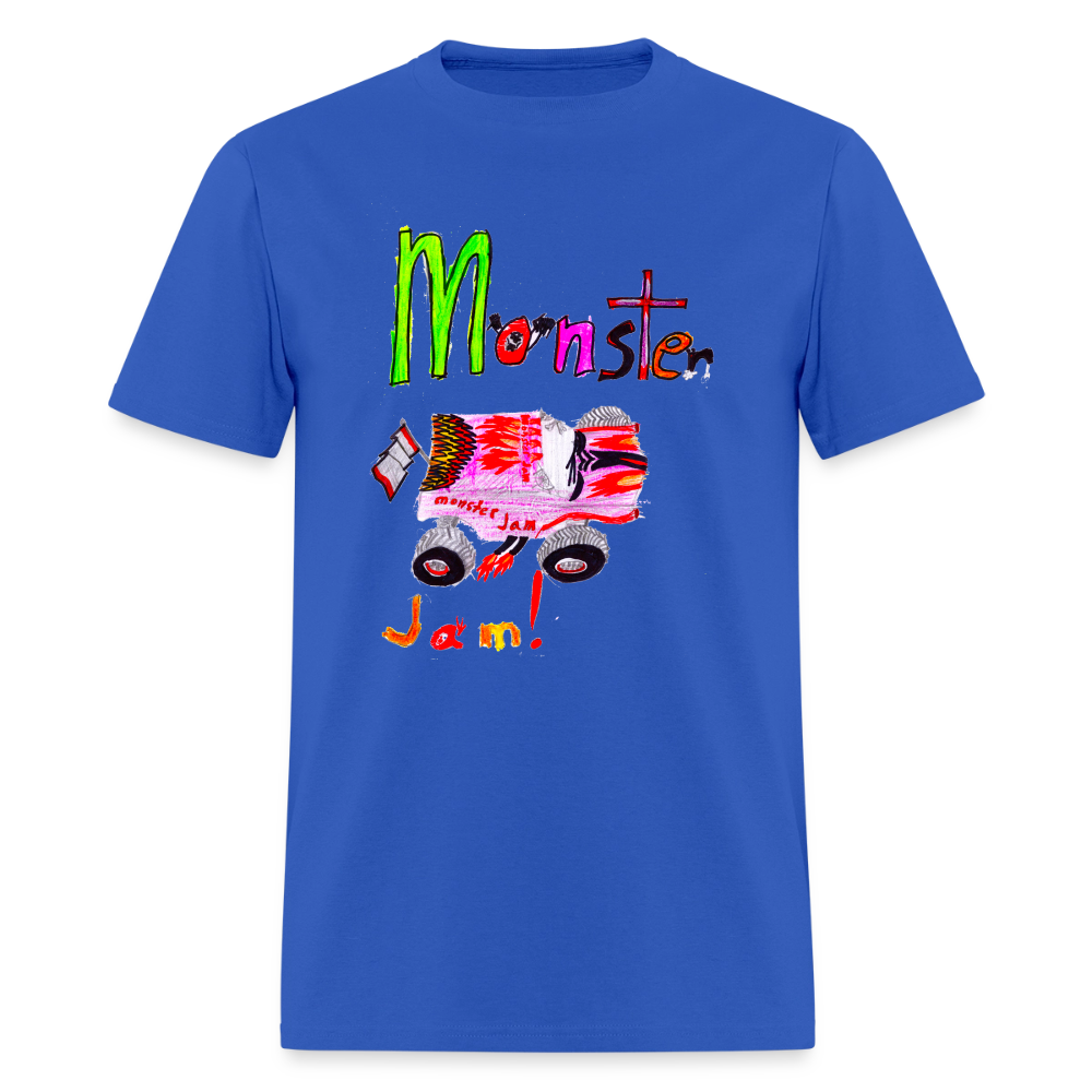 DC26 Eric's "Monster Jam" T-shirt - royal blue