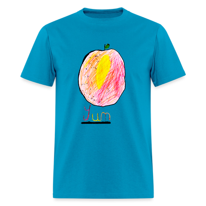 DC26 Tessa's "Yum" T-shirt - turquoise