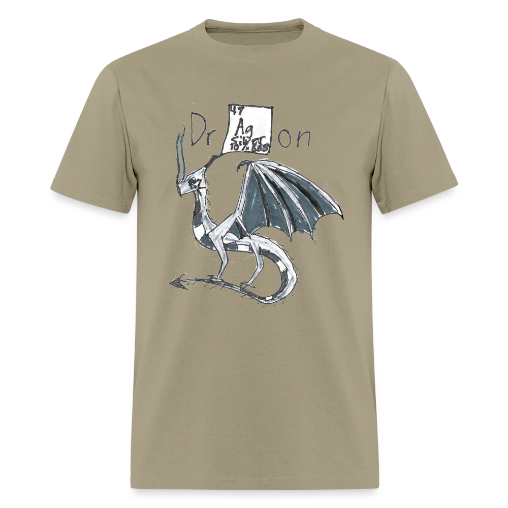 DC26 Francesca's "Silver Dragon" T-shirt - khaki