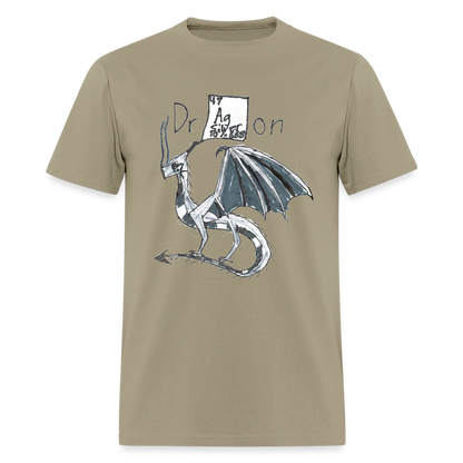 DC26 Francesca's "Silver Dragon" T-shirt - khaki