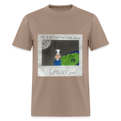 DC25 Blake's "Space Cow" T-Shirt - brown savana
