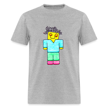 DC26 Lincoln's "Mine Craft Me" T-shirt - heather gray