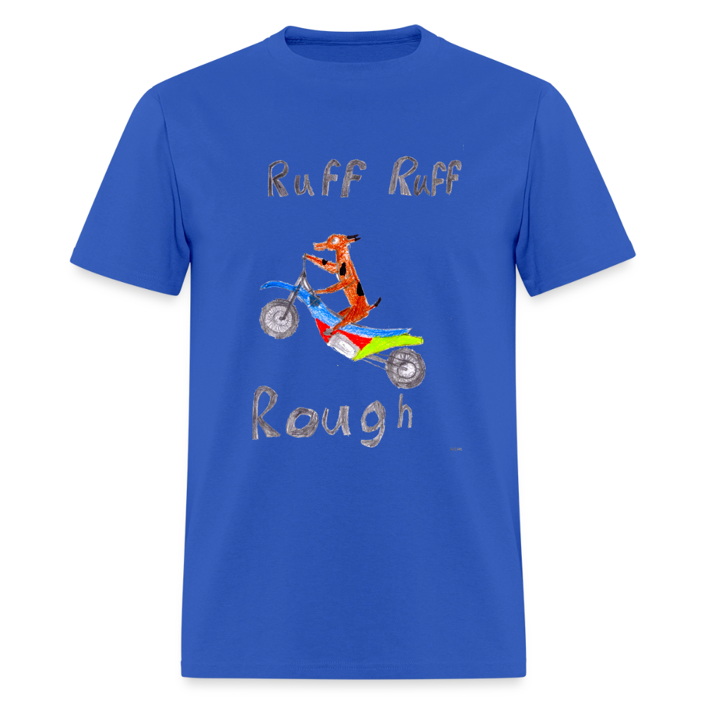 DC26 Levi's "Ruff Ruff Rough" T-shirt - royal blue