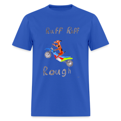 DC26 Levi's "Ruff Ruff Rough" T-shirt - royal blue