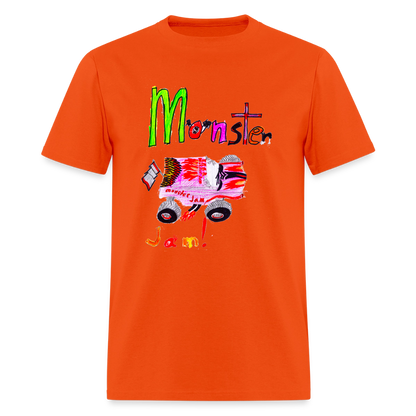 DC26 Eric's "Monster Jam" T-shirt - orange
