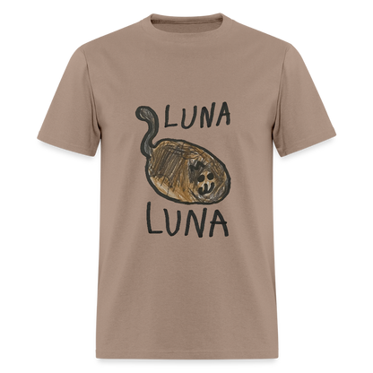 DC25 Oliver's "Luna" T-Shirt - brown savana