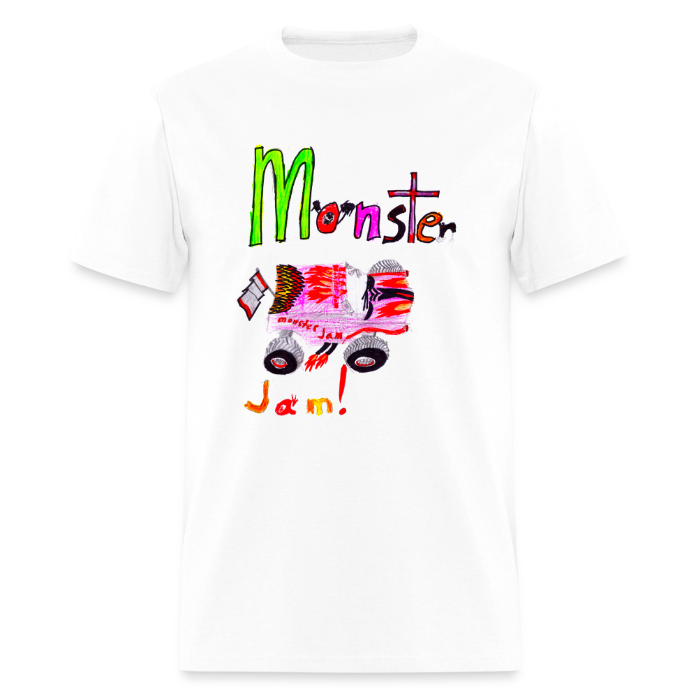 DC26 Eric's "Monster Jam" T-shirt - white