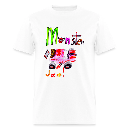 DC26 Eric's "Monster Jam" T-shirt - white
