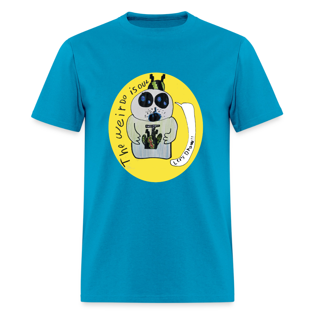 DC26 Axel's "Weirdo" T-shirt - turquoise