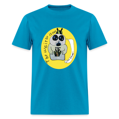 DC26 Axel's "Weirdo" T-shirt - turquoise