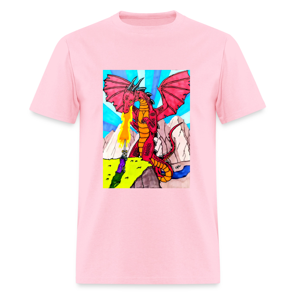 DC26 Gideon's "Dragon Fire" T-shirt - pink