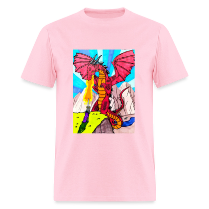 DC26 Gideon's "Dragon Fire" T-shirt - pink
