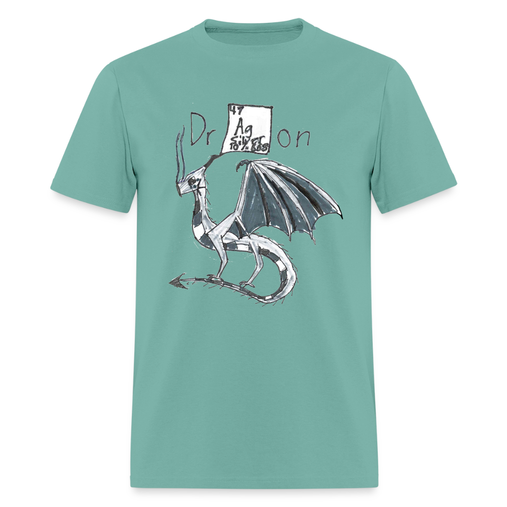 DC26 Francesca's "Silver Dragon" T-shirt - aquatic