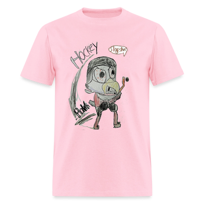 DC26 luca's "Hockey Hawk" T-shirt - pink