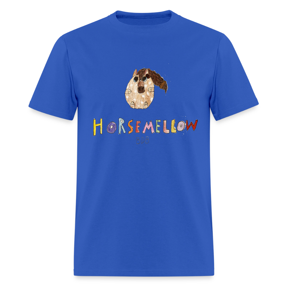 DC26 Bailee's "Horsemellow" T-shirt - royal blue