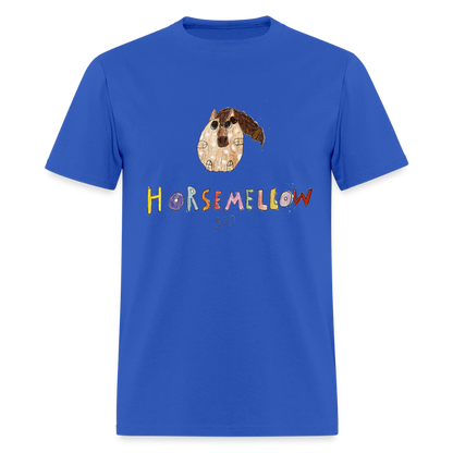 DC26 Bailee's "Horsemellow" T-shirt - royal blue