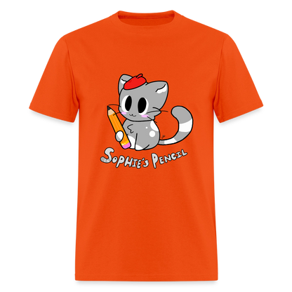 DC26 "Sophie's Pencil" T-shirt - orange